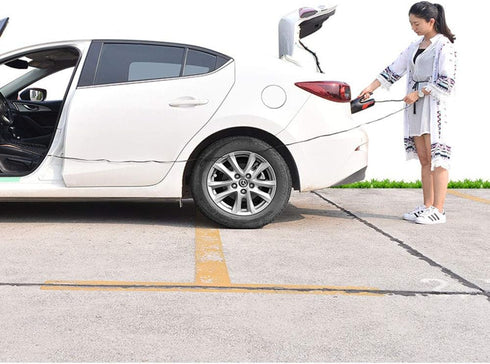 Manual Vacuum Cleaner, 120W High-Power, Portable Hand Vacuum Cleaner for Fast Car Cleaning