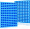 Square Silicone Candy Molds, Mini Silicone Molds for Hard Candy, Chocolate, Gummy, Caramel, Ice Cubes (2)