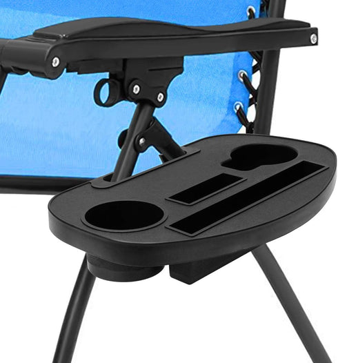 Coolrunner Zero Gravity Chair Tray with Cup Holder, Mobile Device Slot, Snack
