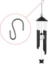 50PCS Mini S Shaped Hooks, 1 Inch Black Ornament Storage Hooks for Hanging Jewelry, Small Kitchenware, Potted Plants