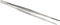O'Creme Stainless Steel Precision Kitchen Tweezer Tongs, 10", Silver, with Serrated Tips for Gripping