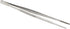 O'Creme Stainless Steel Precision Kitchen Tweezer Tongs, 10", Silver, with Serrated Tips for Gripping