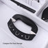 KITCHENDAO Super Sharp Pizza Cutter Mezzaluna, Advanced CNC Sharpening Technology, Rocker Slicer
