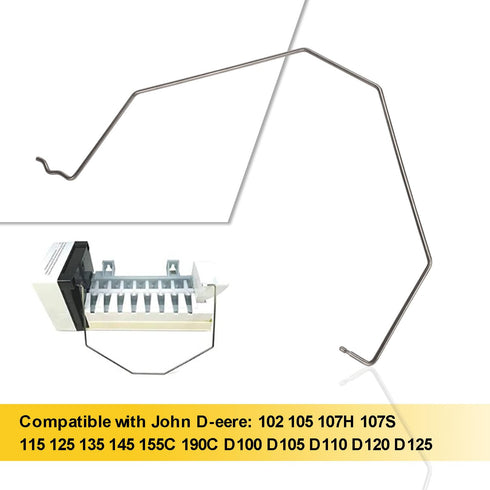 67004028 Durable Refrigerator Ice Maker Shutoff Arm Compatible with Whirlpool Amana, Replaces WP67004028