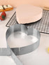 Guowall Stainless Steel Adjustable Cake Mold, Heart Shaped Mousse Ring for Baking, Different Size Cake Mould DIY Kitchen Tools