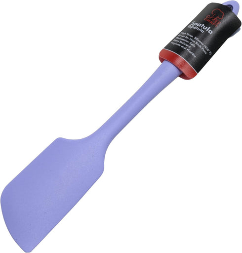 Chef Craft Premium Silicone Angled Spatula, 11 Inch, in Pastel Blue