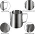 20oz 600ml Milk Frothing Pitcher, Large Capacity Stainless Steel Milk Coffee Cappuccino Latte Art Jug with Latte Art Pen