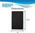HQRP 4-Pack Carbon Filter C compatible with Holmes Models HAPF60, HAP726, HAP750, HAP756, HAP759, HAP715