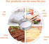 3 Pack Round Flour Sifter, Stainless Steel Fine Mesh Strainers for Baking, 6 Inch, 8 Inch, 10 Inch
