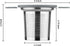 Ohtomber Tea Infuser Strainers, Stainless Steel Loose Leaf Tea Strainer Stepper with Heat Proof Double Handles, Extra