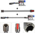Extension Wand for Dyson Tube, Replacement Parts for Dyson Stick V15 V11 V10 V8 V7 Vacuum Cleaner, Quick Release Wand