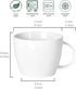 30 oz 900ml Large Coffee Mug Ceramic Jumbo Soup Bowl with Handle Cereal Mugs, Big Coffee Cup for Latte, Cappuccino