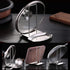 Lid and Spoon Rest Shelf, 304 Stainless Steel Pan Pot Cover Rack Organizer, ZYLONE Storage Utensils Kitchen Tool