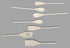 7 Piece Organic Wood Utensil Set, Eco-friendly Spatula and Spoons, Safe Kitchen Cooking Tools