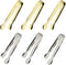 6PCS Mini Ice Tongs, 4.25 Inch Sugar Tongs for Serving Food, Kitchen Tongs for Appetizers, Tea Party, Coffee Bar
