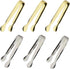 6PCS Mini Ice Tongs, 4.25 Inch Sugar Tongs for Serving Food, Kitchen Tongs for Appetizers, Tea Party, Coffee Bar