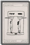 JQ7OL Coffee Wall Art Coffee Wall Decor Funny Kitchen Poster Black and White