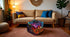 22X22X14 inches, CRAFT KALA Square Mandala Floor Pillow Cushion Cover Seating Throw Cover Hippie Decorative Bohemian