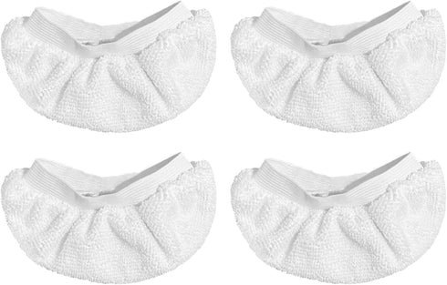 4 Pack Steam Cleaner Accessories for Most Handheld Steam Cleaner - Microfiber