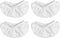 4 Pack Steam Cleaner Accessories for Most Handheld Steam Cleaner - Microfiber