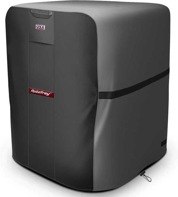 Rosefray Waterproof Air Conditioner Cover, Heavy Duty 600D for Outside Units, Fits up to 34” x 34” x 38”