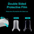 Flat Back Acrylic Plate Stand, 6 Inch 2PC Clear Acrylic Display Easel, Clear Tablet Holder for Displaying, 6" H x 5.125" W x 5" D (2 Pack)
