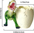 FlidRunest Dinosaur Kids Toothbrush Holders for Bathrooms - Cute Dino Tooth Brush Holder - Easy to Clean Toothbrush