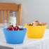 DEAYOU 20 Pack Plastic Bowls, Serving Bowl for Party, Snack, Children, Microwave & Dishwasher Safe