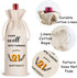 LANBAIHE 21st Birthday Gifts for Her, 21st Birthday Gift for Women Men, 21 Years Old Birthday Gifts Wine Bag, 21st
