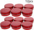 Othmro 12pcs 1oz Metal Round Tins Aluminum Containers with Screw Lid, 50 * 20mm(DxH) Red for Salve, Spices, Lip Balm,