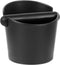 VEVOK CHEF Espresso Knock Box, Coffee Ground Dump Bin with Removable Knock Bar and Non-Slip Base