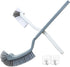 Bathroom Brushes Kitchen Cleaning Brush Set, Toilet Bowl Brush, Stiff Bristles, Durable 13.5-Inch Deep Cleaning