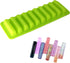 12-Cavity 1oz X-Haibei Silicone Mold for Chocolate Sticks, Crayons, Candies, and Egg Rolls,Jello,Caramels Ice Cube