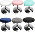 12-16 Inch/30-40cm (4, Velvet Bar Stool Covers Round Barstool Covers Round, Luxurious Fabric Stretchable Wrinkle