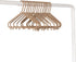 3 30-Pack Closet Sprouts Wheat Straw Plastic Hangers - Eco-Conscious Toddler Hangers for Child & Baby Clothes, Coats
