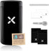 X KNOX 500ml Smell Proof Glass Storage Jar, UV Herb/Spice Jar with Airtight Lid, Includes Boveda 62% Humidity Pack