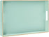 MAONAME Mint Green Serving Tray with Handles, Modern Decorative Trays for Coffee
