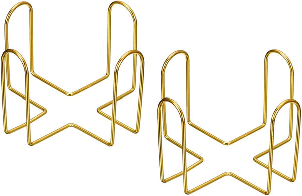 uxcell Coaster Holder, 2pcs 2.17" Iron Metal Storage Rack for Round and Square Coasters