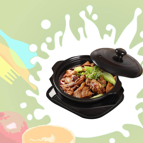 Pizza Lover Gift, Funny Oven Pot Holder with Pocket, You’re Hot and Cheesy and I Like Your Meat
