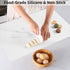 Silicone Mats for Kitchen Counter, Extra Large Heat Resistant Countertop Protector Liners, 24" x 16" x 2 mm, Translucent