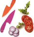 PENTA ANGEL 3 Colors Plastic Knife Set, 3 Sizes Nylon Safety Cooking Chef Knives for Fruit, Lettuce, Vegetable, Salad,