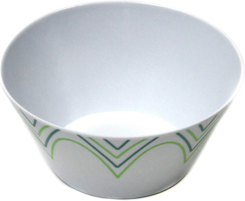 Chef Craft Spring Melamine Salad Bowl, 20 oz Capacity, 6 Inches Diameter, Design
