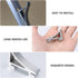 Freezer Shelf Clips - 8PCS Aluminium Refrigerator Shelf Clips for Stable Support of Replacement Shelves Cabinet Cooler