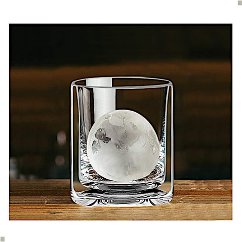 Sun's Tea Double Walled Drinking Glass - Set of 2, Manhattan-Style for Hot & Cold Liquids