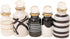 CraftsOfEgypt Genie Blown Empty Glass Mini Bottles Set of 20 Decorative Small Vials for Perfume, Essential Oils