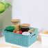 Vababa Plastic Storage Baskets/Storage Bins, Pack of 6