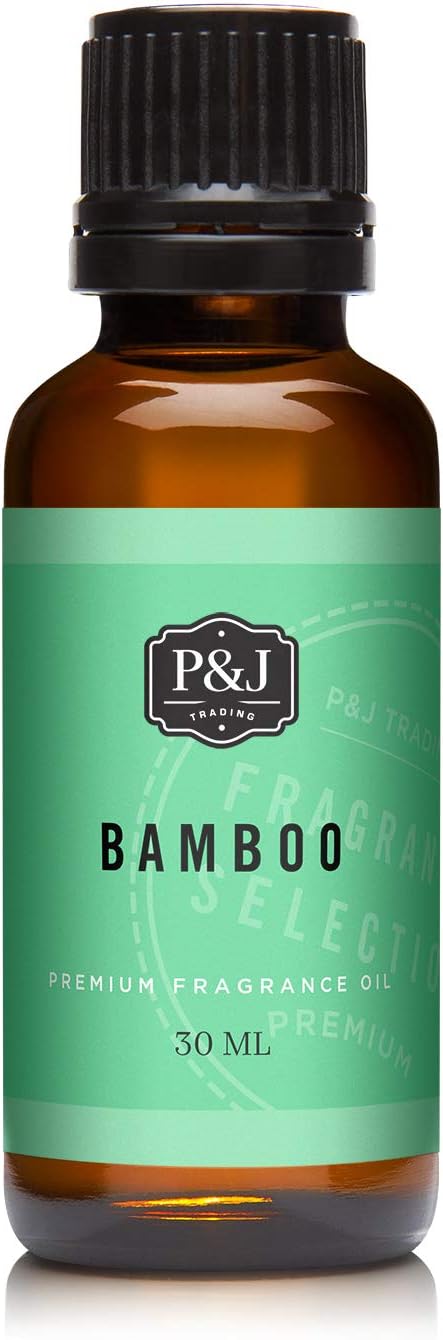 P&J Trading Fragrance Oil | Bamboo Oil 30ml - Candle Scents for Making, Freshie Scents, Soap Supplies
