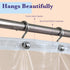 Epica Strongest Heavy-Duty Clear Vinyl Shower Curtain Liner - 72 inches x 72 inches