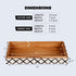 Handicrafts Home Handmade Moroccan Pattern Decorative Box, Small Storage Organizer for Neck Chains and Keepsakes