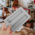 Tofficu Toaster Dust Cover, 2 Slice Silicone Bread Maker Cover for Sandwich Machine Accessories